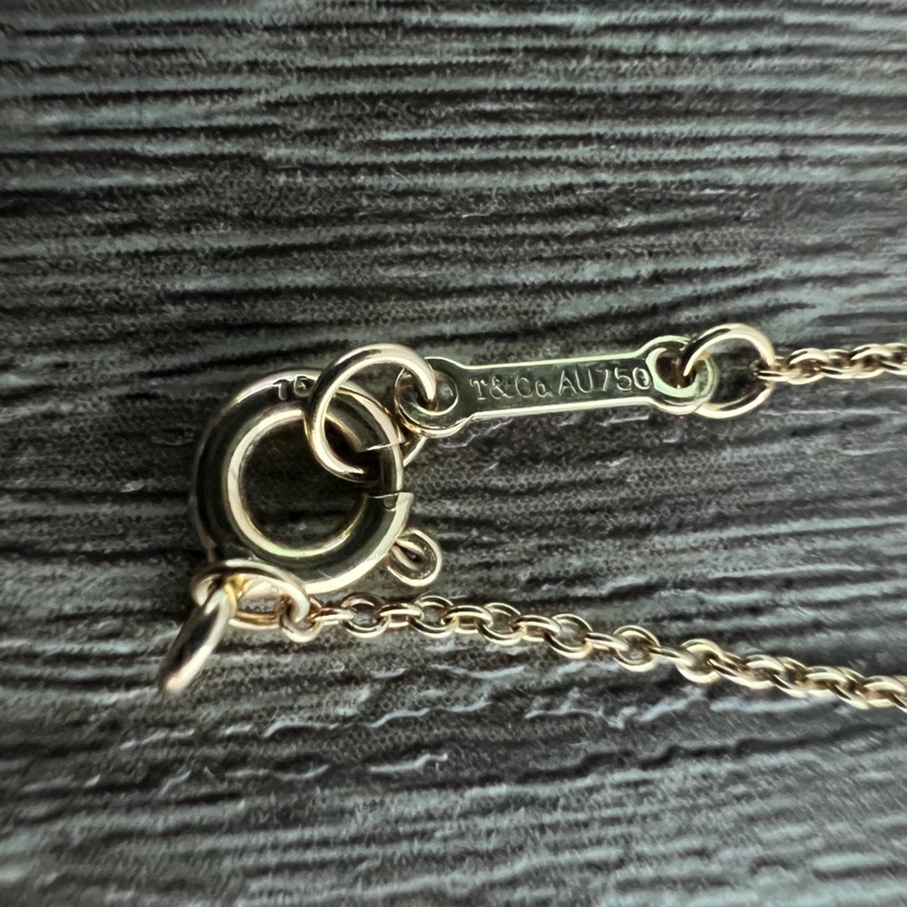 Tiffany & Co. amethyst olive leaf necklace - Picture 4 of 7